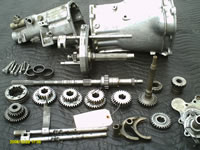 The first Hall-Hewland gearbox